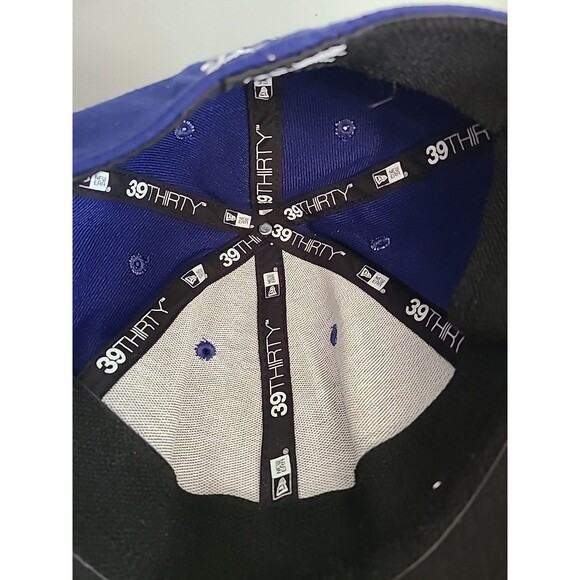 New Era 39Thirty Unisex Baseball Cap LA Los Angeles Dodgers Royal Blue Sm-Med - Picture 6 of 7
